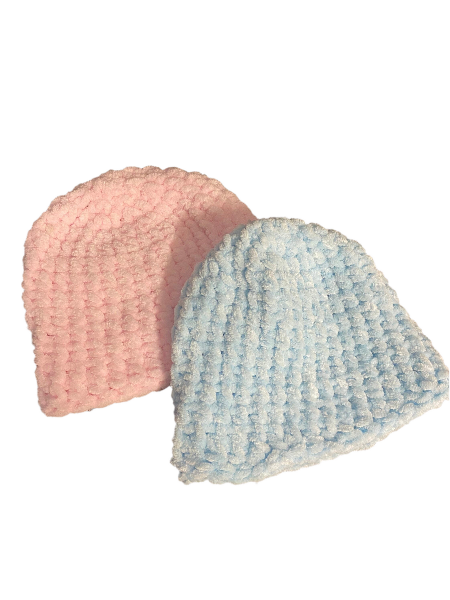Handmade Baby Beanie Hats - 2 Pack
