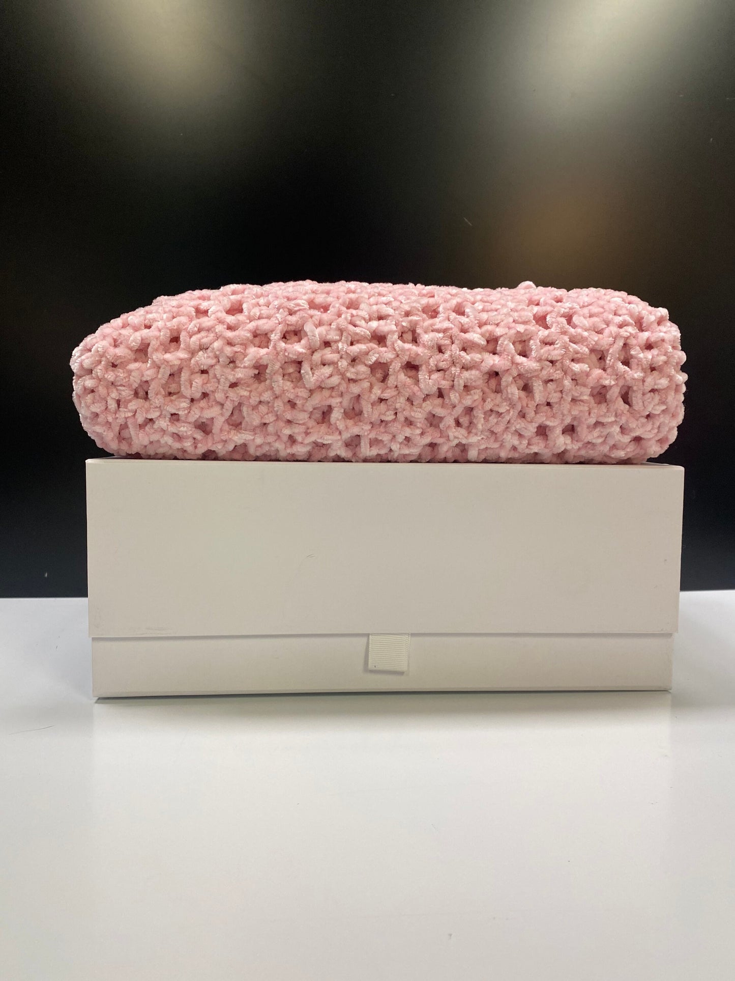 Extra Large Super Soft Velvet Feel Pink Baby Blanket