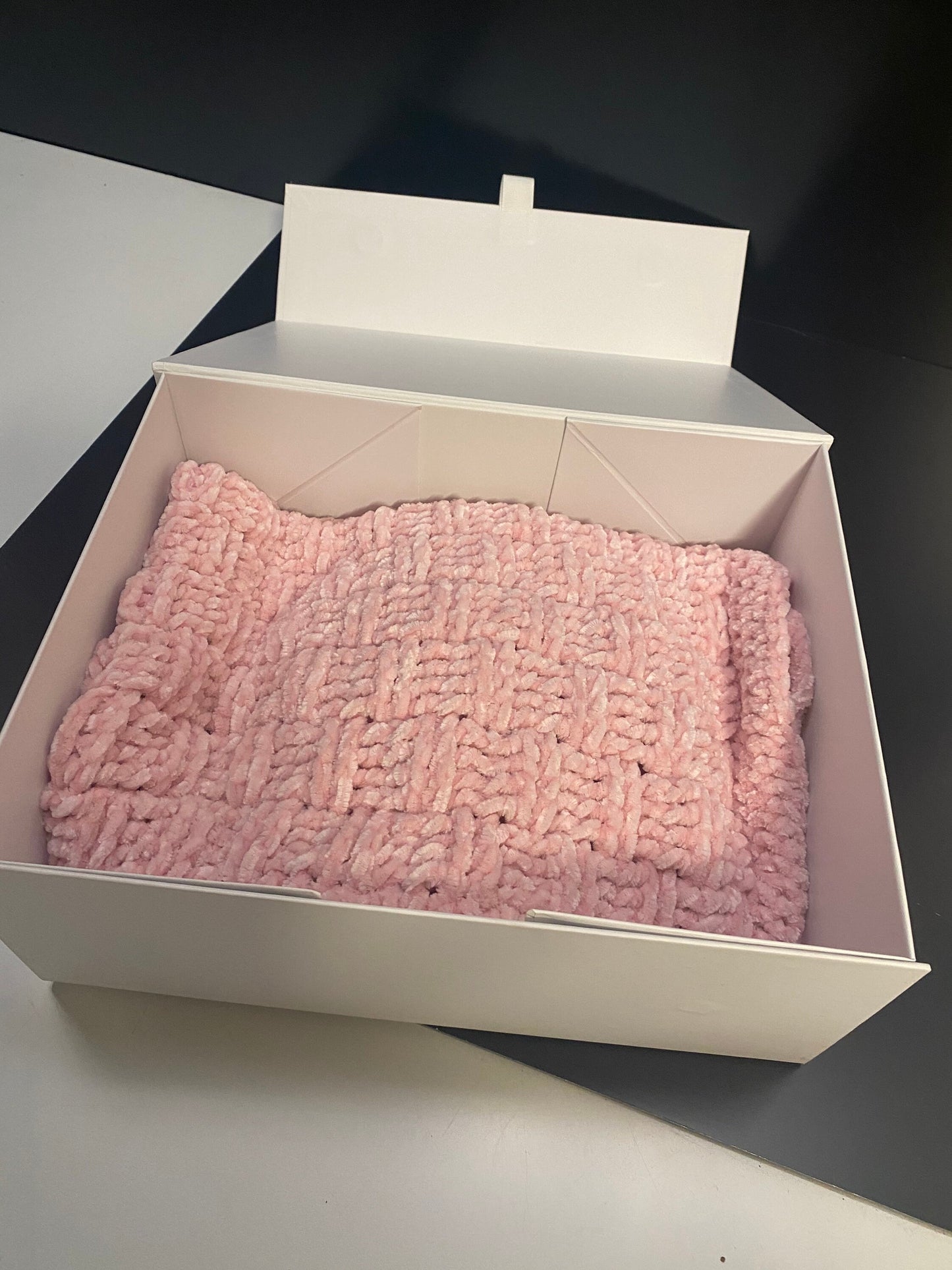 Super Soft Velvet Feel Pink Baby Blanket
