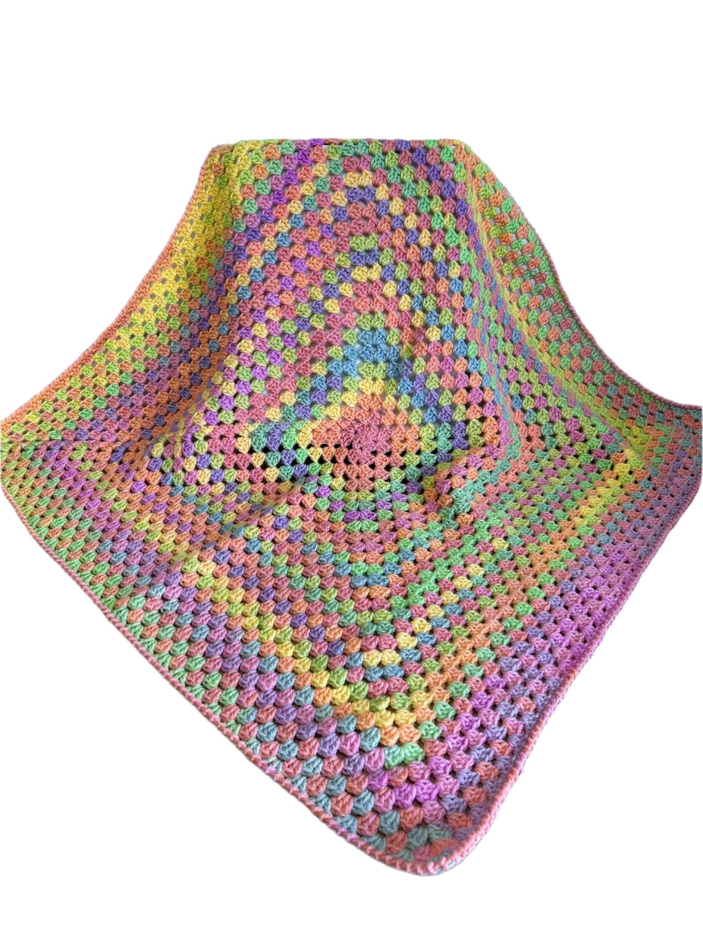 Crochet Baby Blanket - Jelly Bean