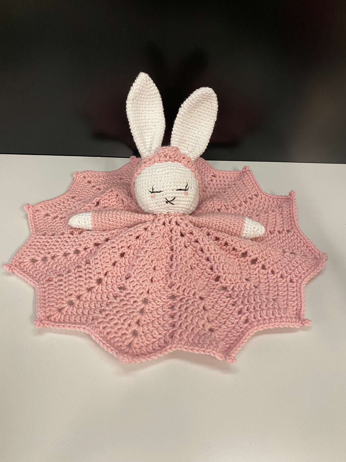 Bunny Comforter/Security Blanket - Pink