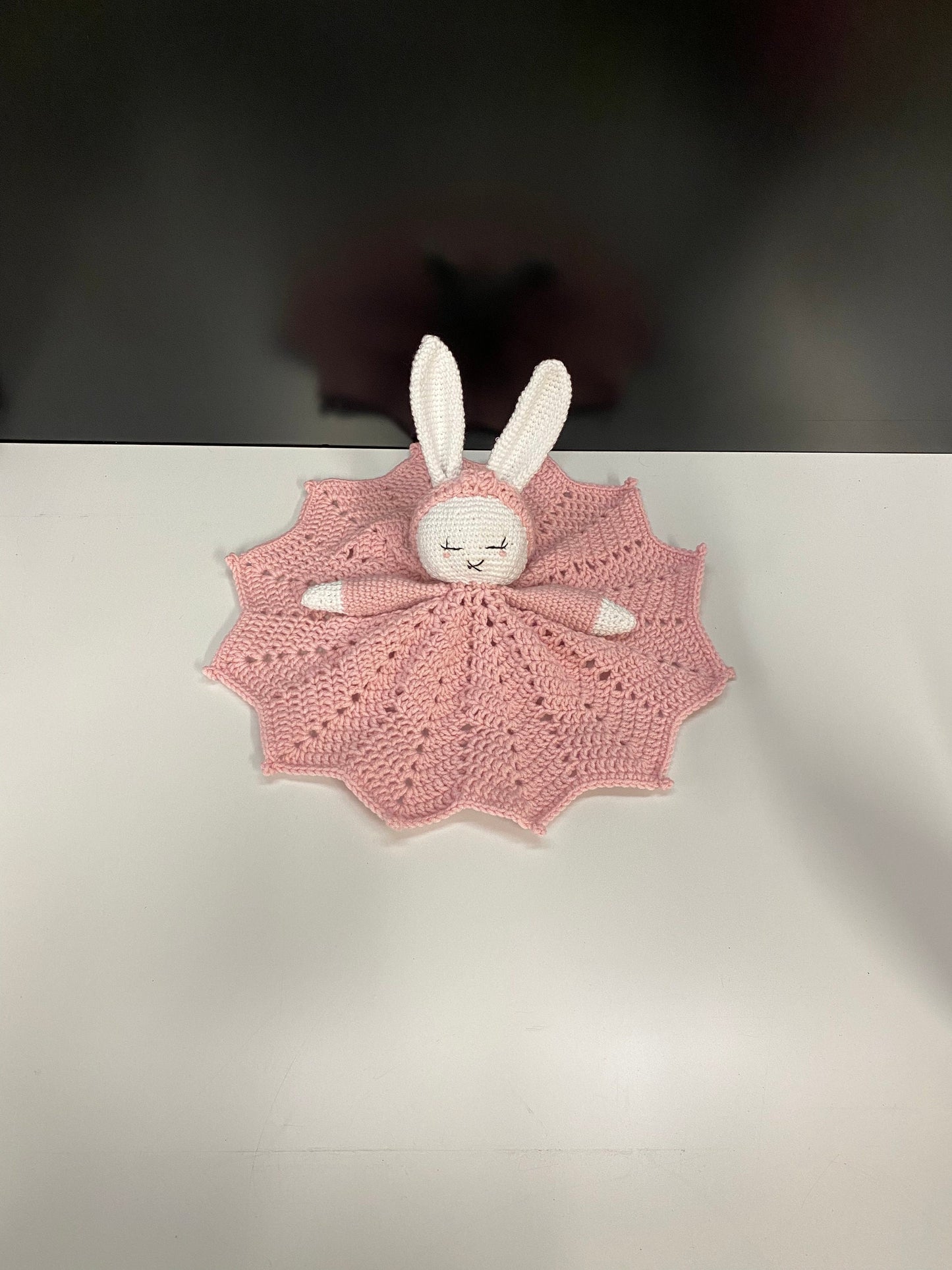 Bunny Comforter/Security Blanket - Pink