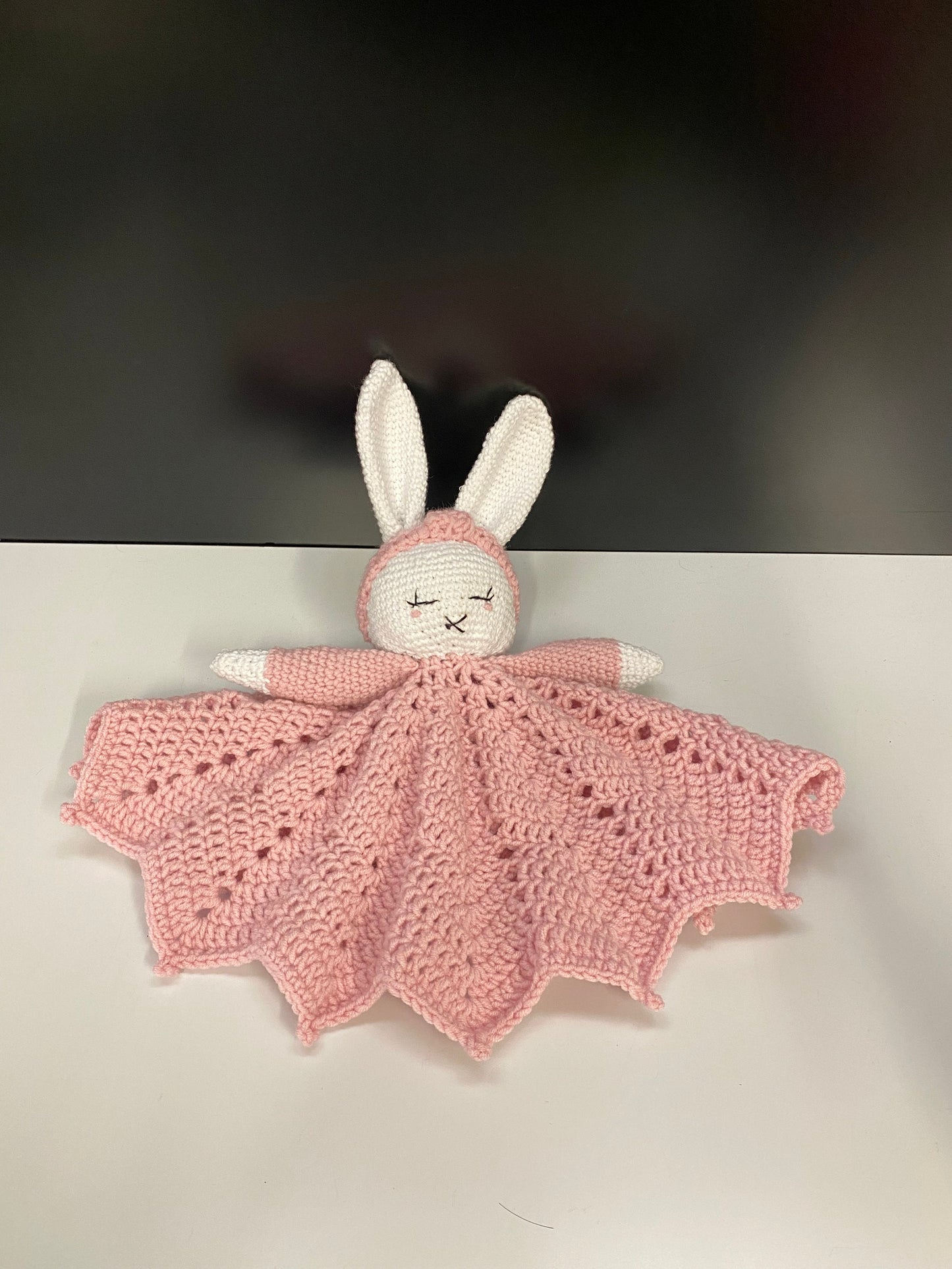 Bunny Comforter/Security Blanket - Pink