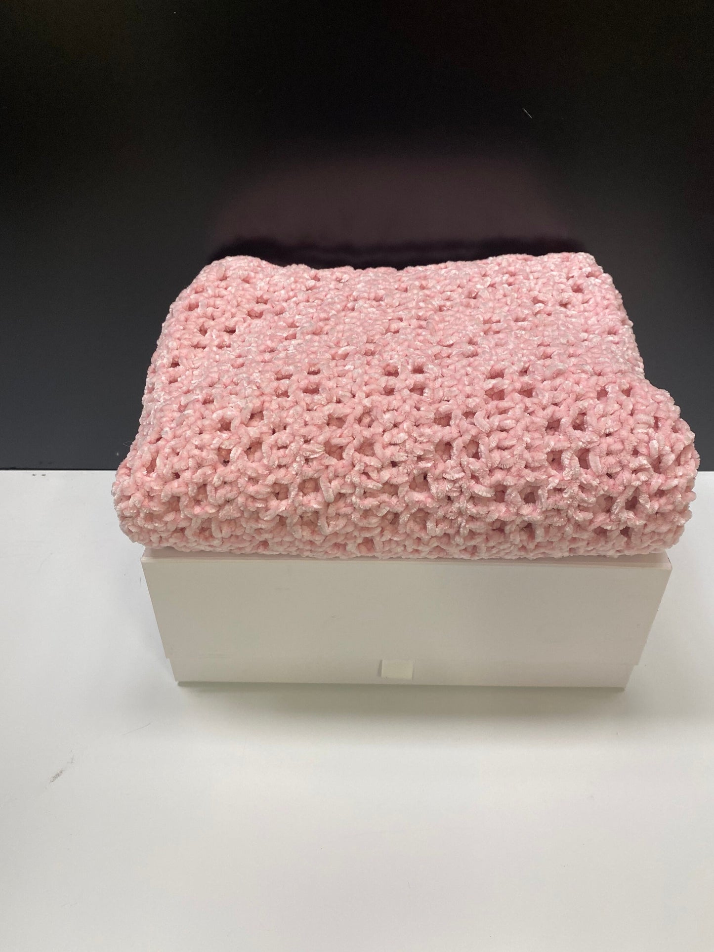 Super Soft Velvet Feel Pink Baby Blanket