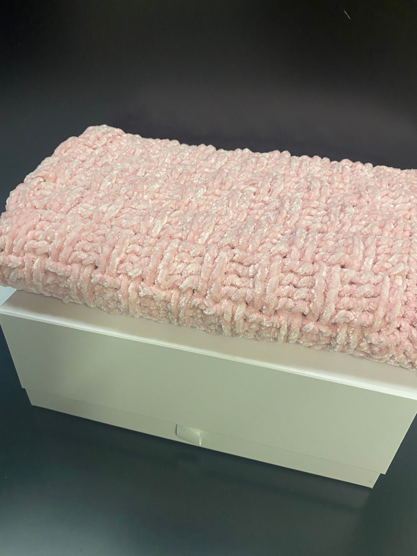 Super Soft Velvet Feel Pink Baby Blanket